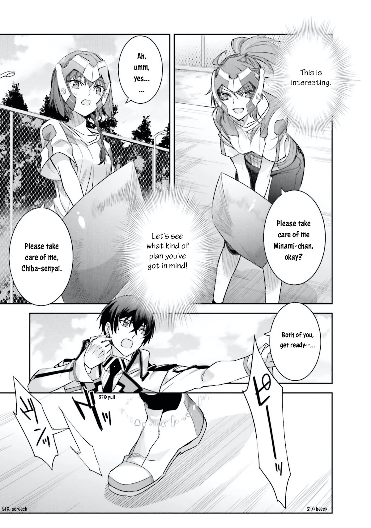 The Irregular at Magic High School: Steeplechase Arc Chapter 4 page 13 - Chapter 4: Mock Battle