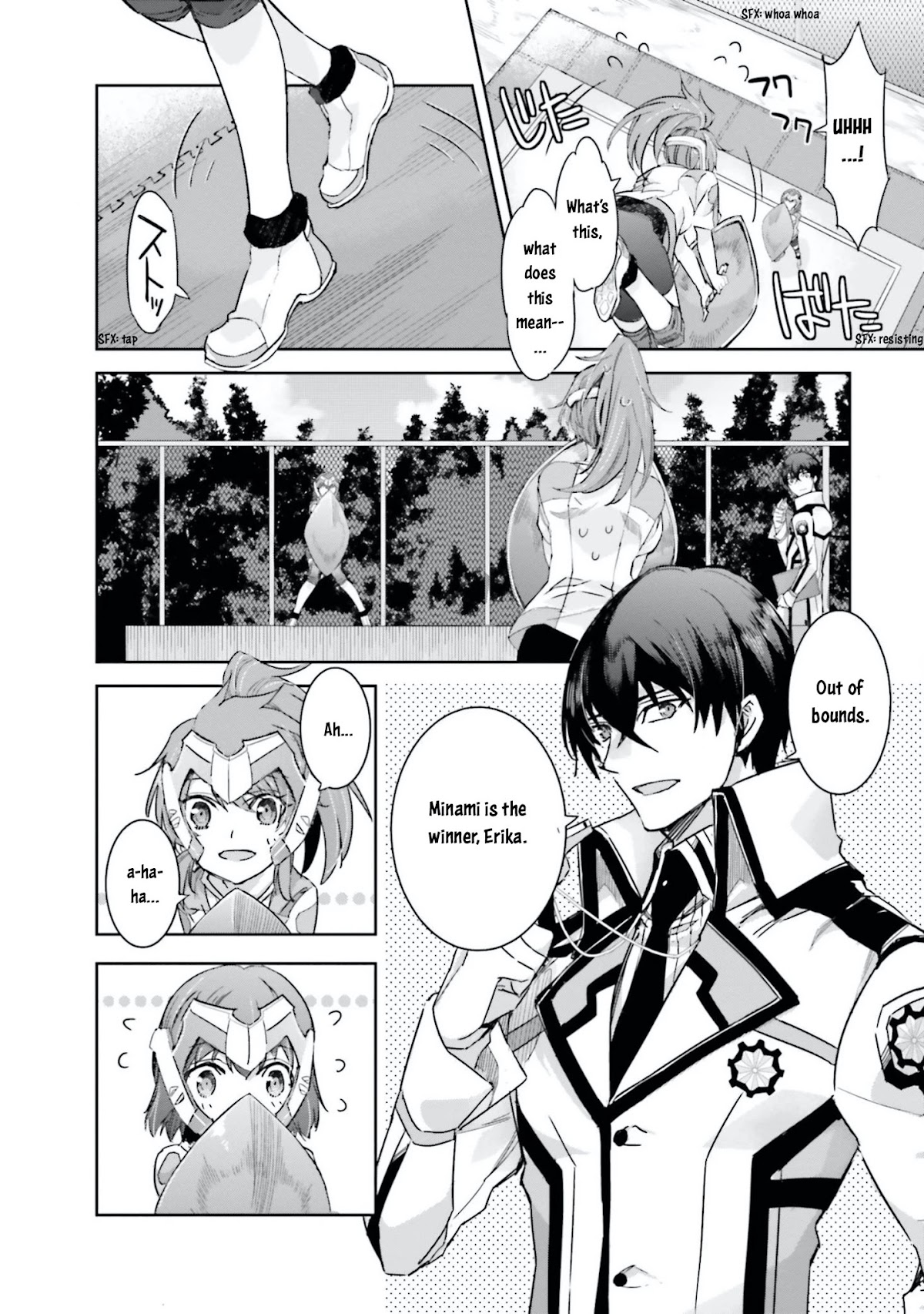 The Irregular at Magic High School: Steeplechase Arc Chapter 4 page 16 - Chapter 4: Mock Battle