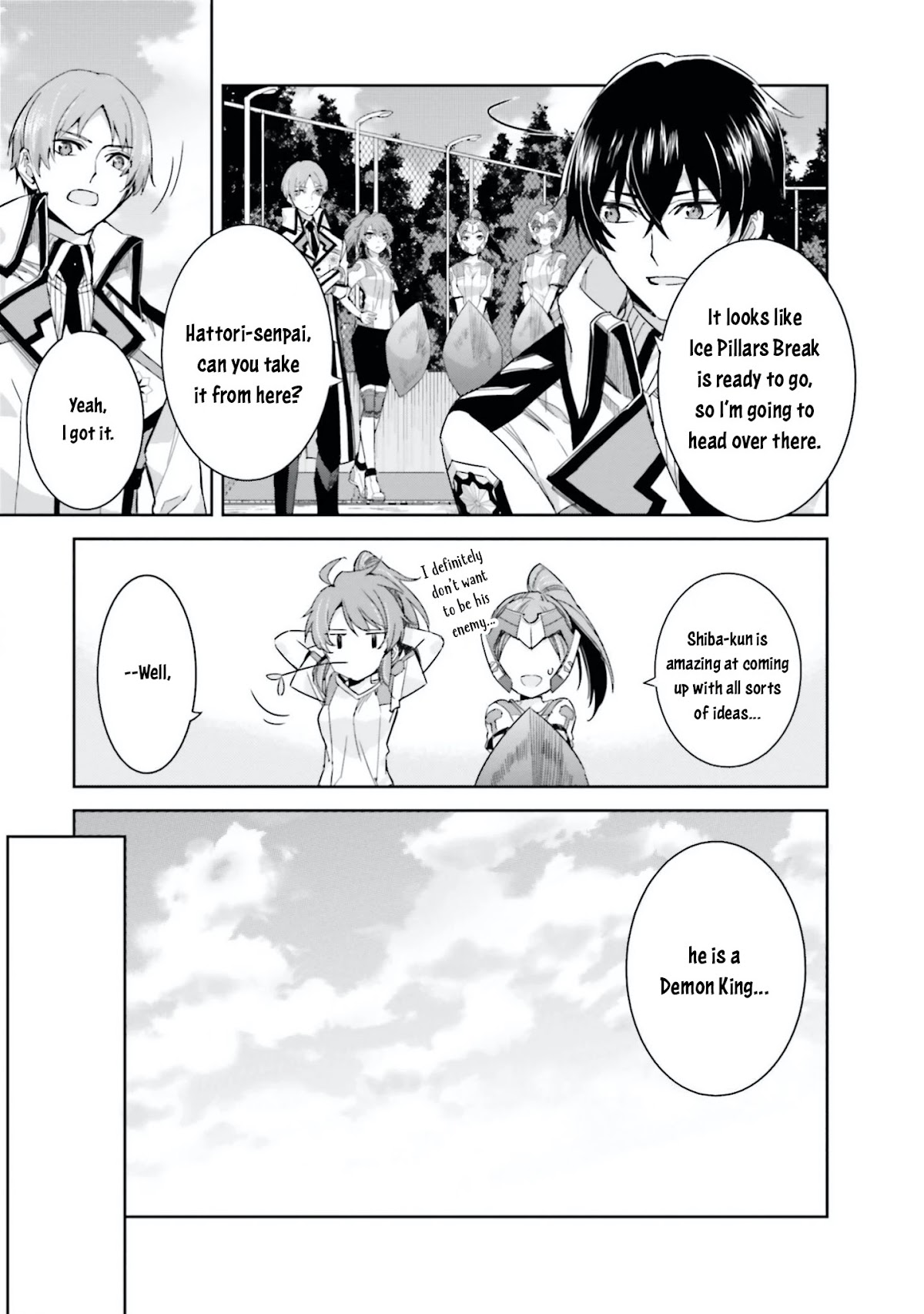 The Irregular at Magic High School: Steeplechase Arc Chapter 4 page 19 - Chapter 4: Mock Battle