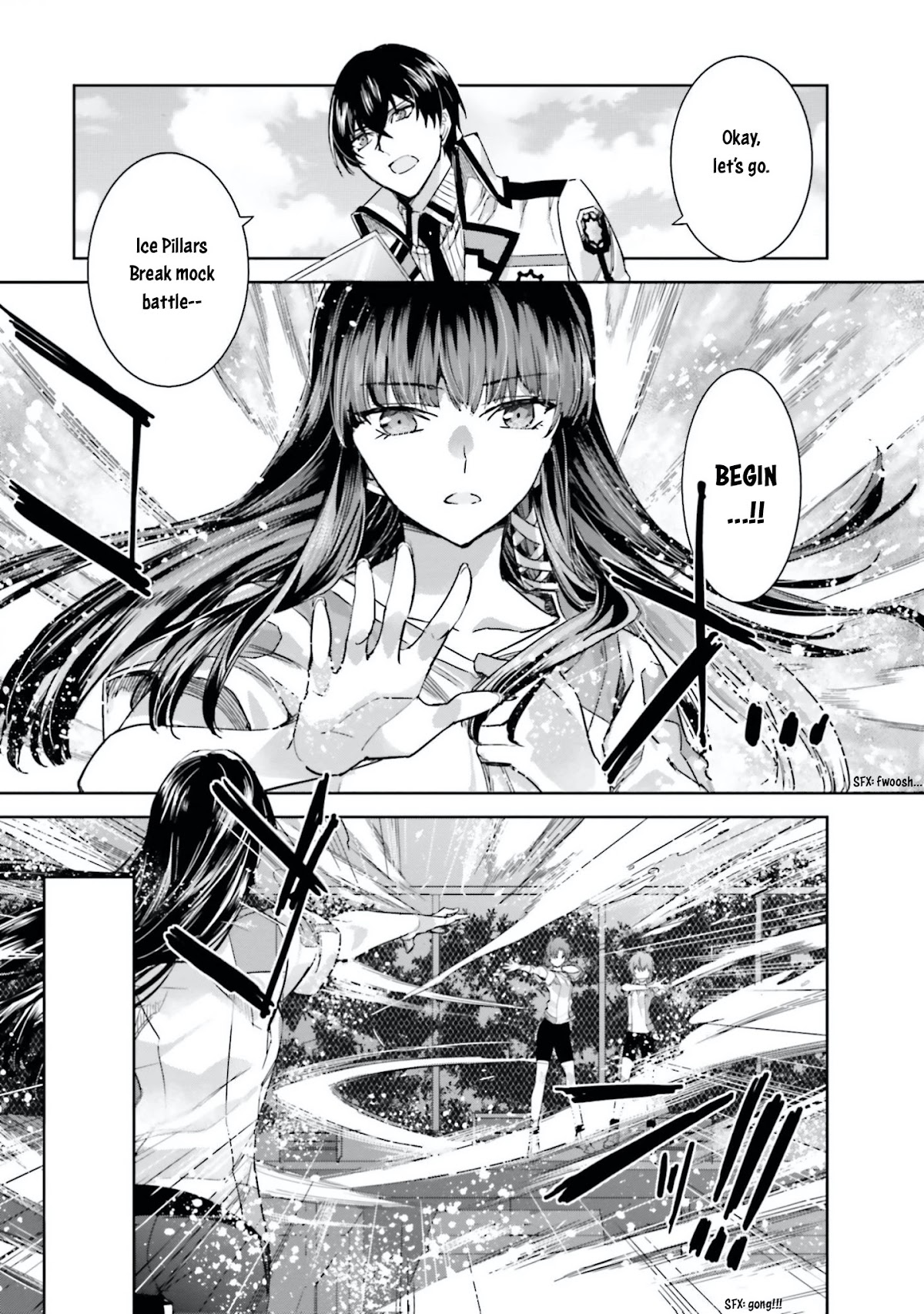The Irregular at Magic High School: Steeplechase Arc Chapter 4 page 23 - Chapter 4: Mock Battle