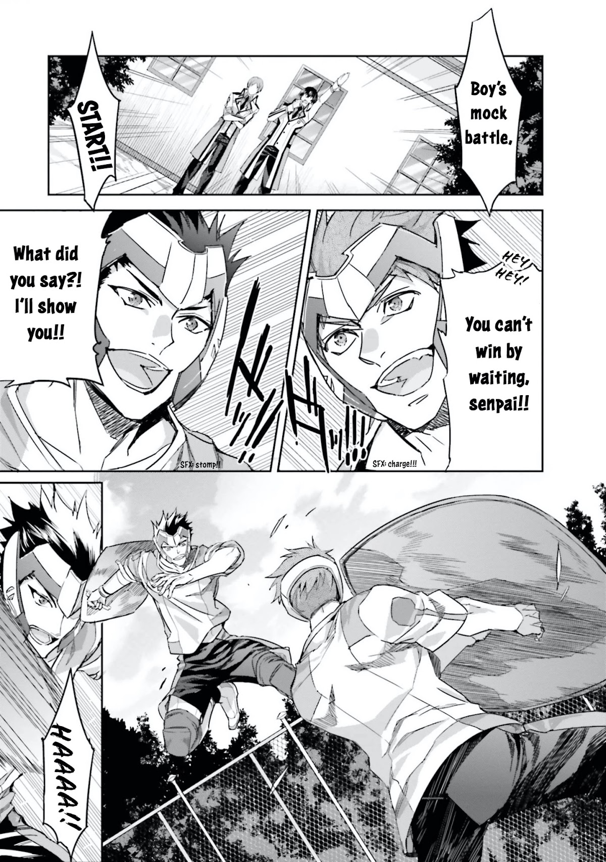 The Irregular at Magic High School: Steeplechase Arc Chapter 4 page 5 - Chapter 4: Mock Battle