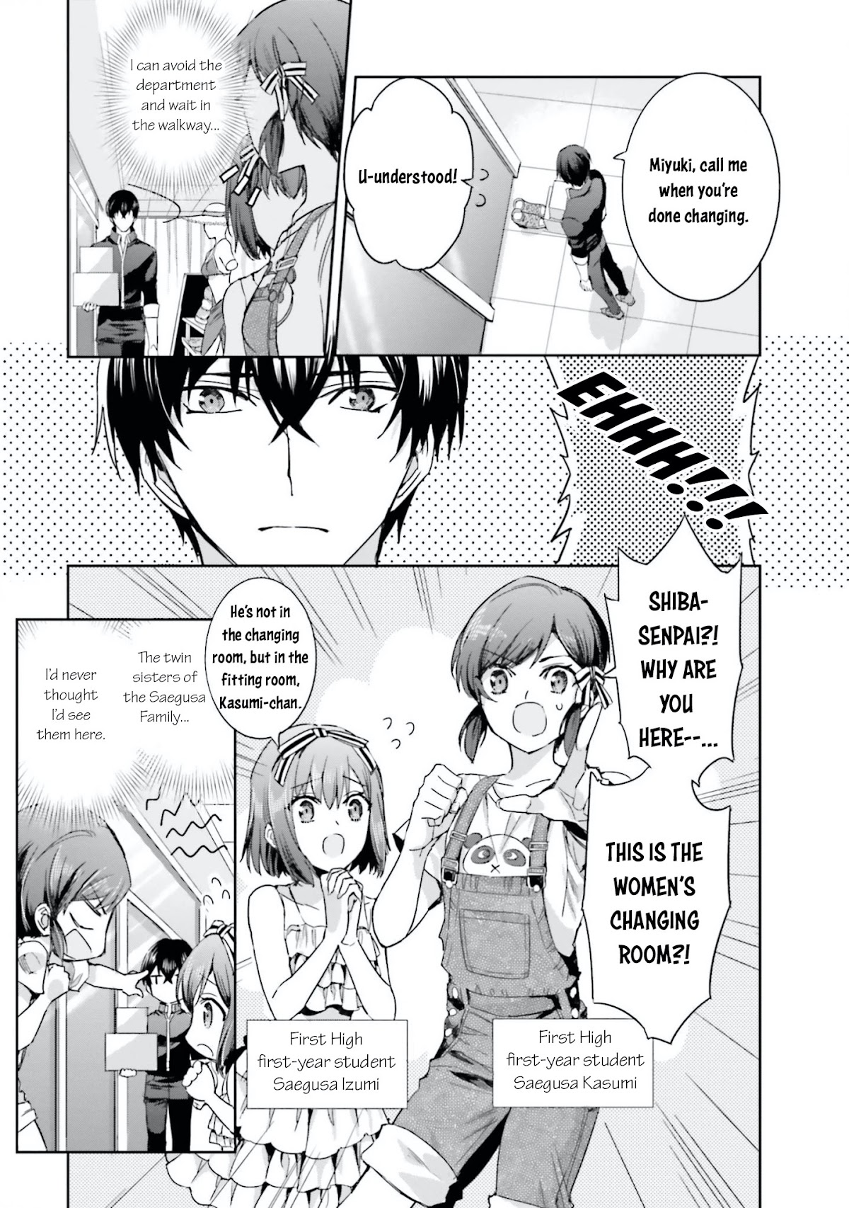 The Irregular at Magic High School: Steeplechase Arc Chapter 5 page 14 - Chapter 5: Day Off
