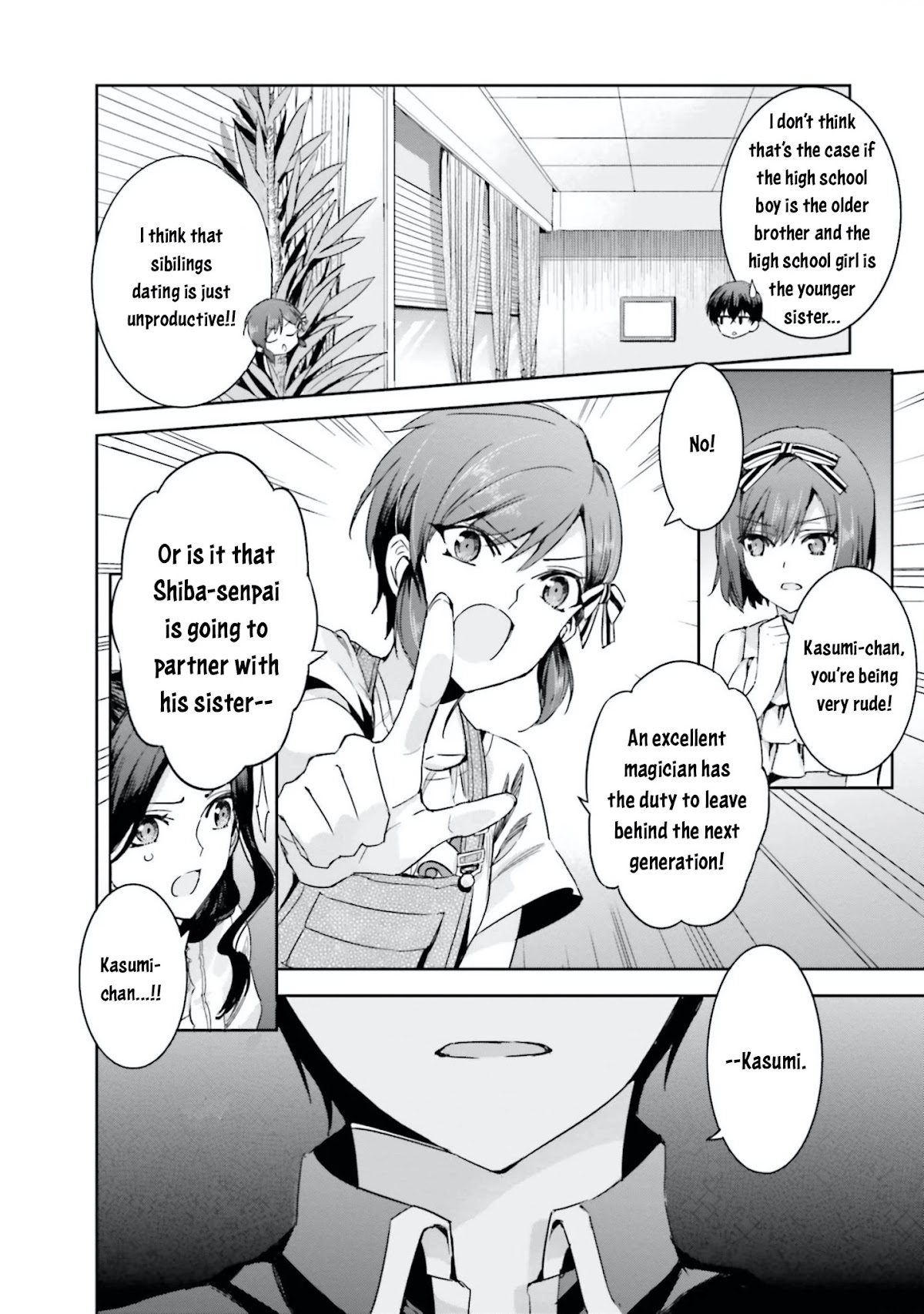 The Irregular at Magic High School: Steeplechase Arc Chapter 5 page 23 - Chapter 5: Day Off