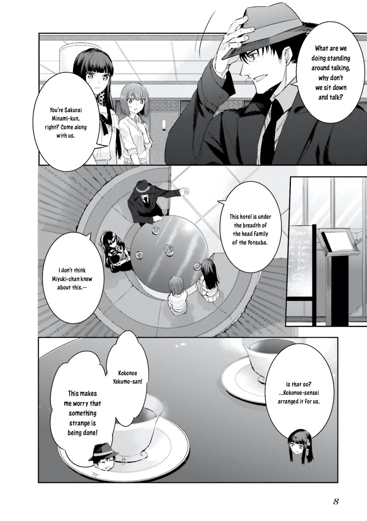 The Irregular at Magic High School: Steeplechase Arc Chapter 7 page 9 - Chapter 7: Parent and Child of the Kuroba
