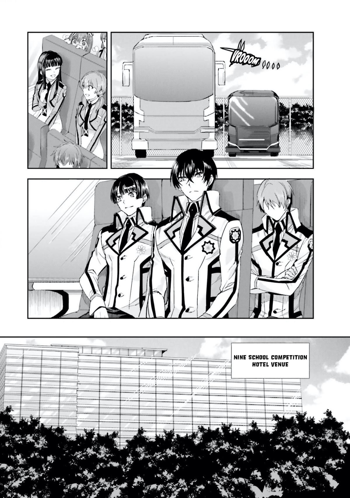 The Irregular at Magic High School: Steeplechase Arc Chapter 8 page 14 - Chapter 8: Let's Go to the Nine Schools Competition!!