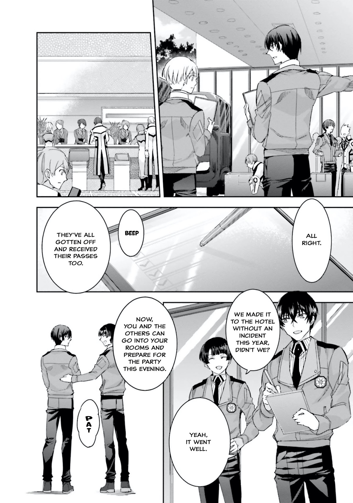 The Irregular at Magic High School: Steeplechase Arc Chapter 8 page 15 - Chapter 8: Let's Go to the Nine Schools Competition!!