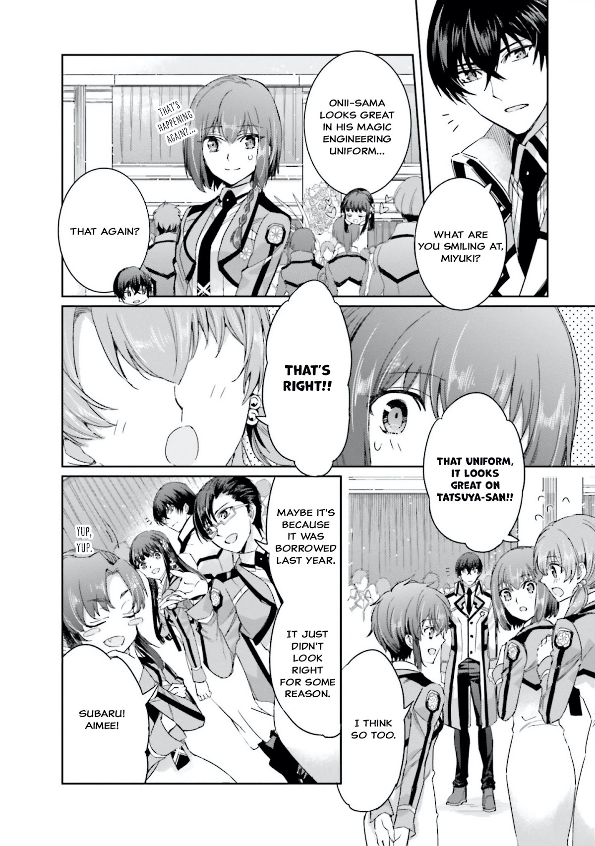 The Irregular at Magic High School: Steeplechase Arc Chapter 8 page 17 - Chapter 8: Let's Go to the Nine Schools Competition!!