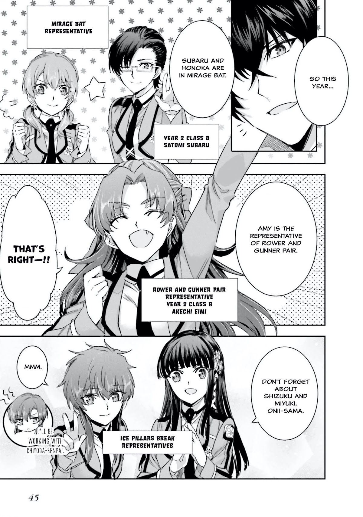 The Irregular at Magic High School: Steeplechase Arc Chapter 8 page 18 - Chapter 8: Let's Go to the Nine Schools Competition!!