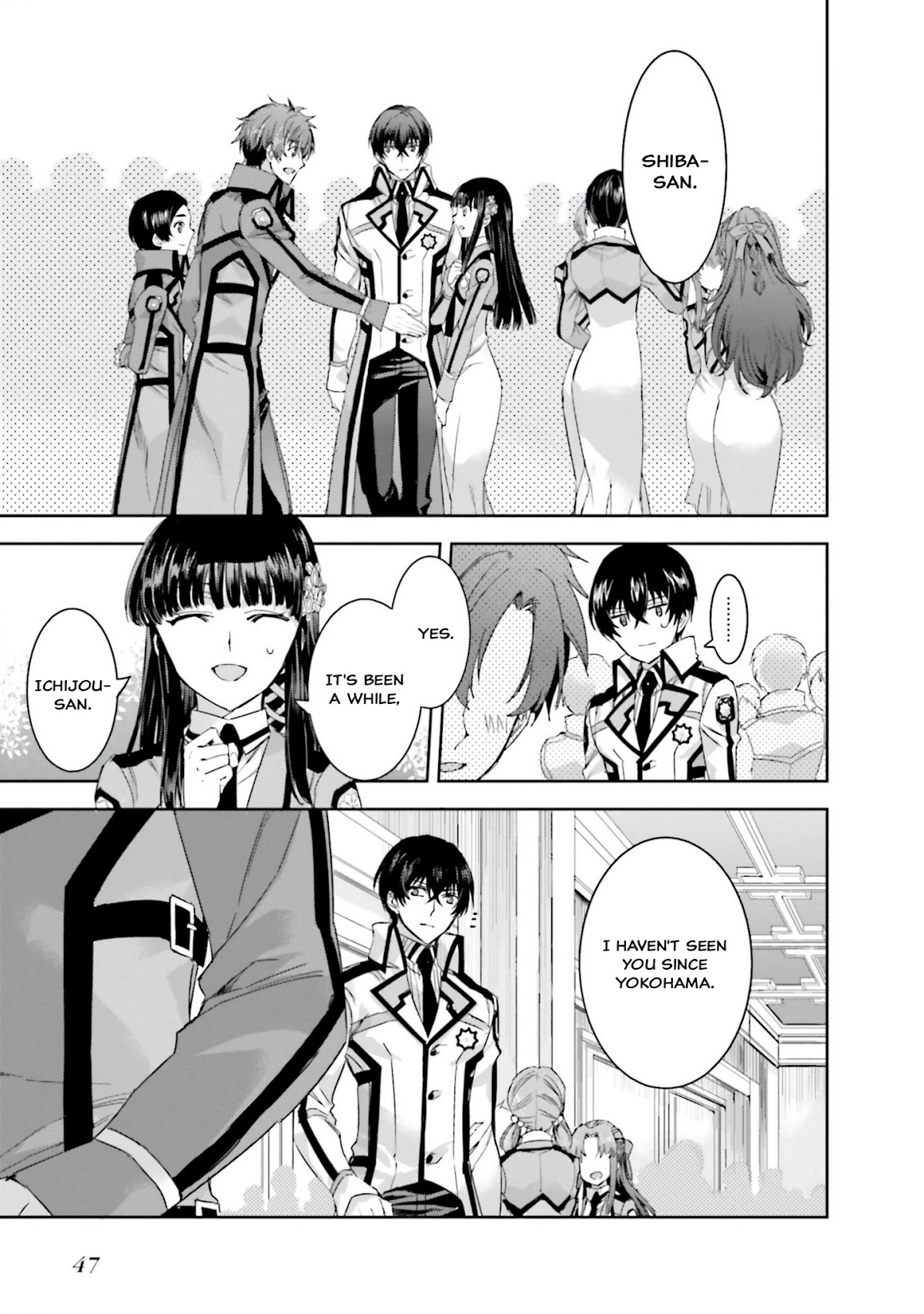 The Irregular at Magic High School: Steeplechase Arc Chapter 8 page 20 - Chapter 8: Let's Go to the Nine Schools Competition!!