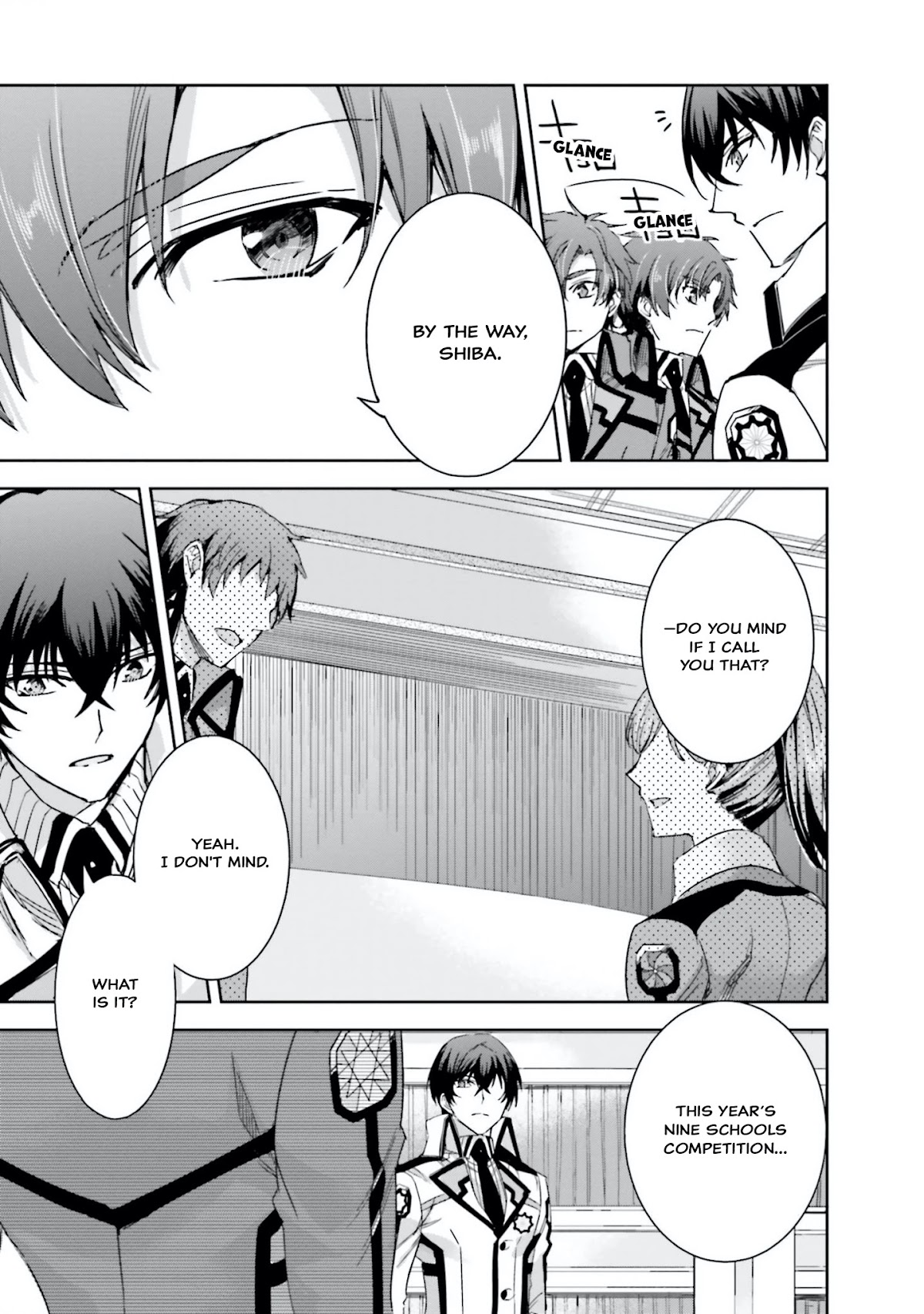 The Irregular at Magic High School: Steeplechase Arc Chapter 8 page 22 - Chapter 8: Let's Go to the Nine Schools Competition!!