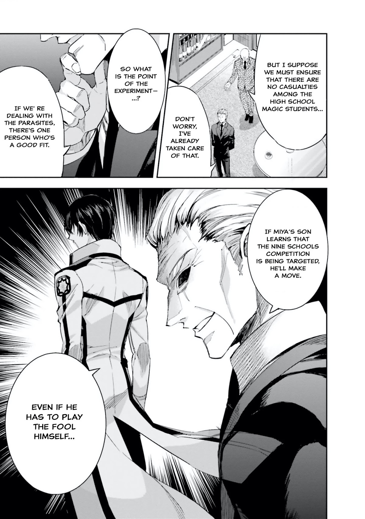 The Irregular at Magic High School: Steeplechase Arc Chapter 8 page 3 - Chapter 8: Let's Go to the Nine Schools Competition!!