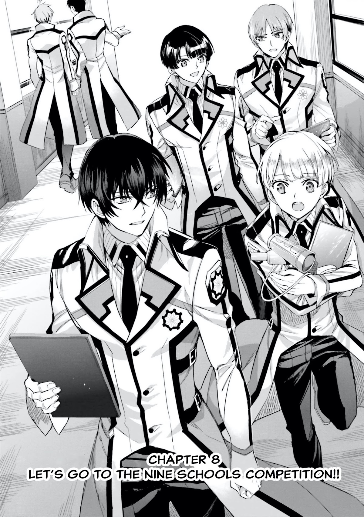 The Irregular at Magic High School: Steeplechase Arc Chapter 8 page 4 - Chapter 8: Let's Go to the Nine Schools Competition!!