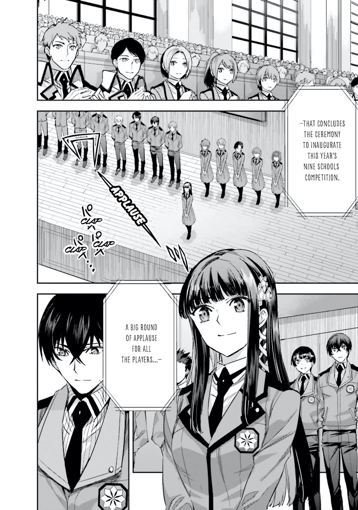 The Irregular at Magic High School: Steeplechase Arc Chapter 8 page 6 - Chapter 8: Let's Go to the Nine Schools Competition!!