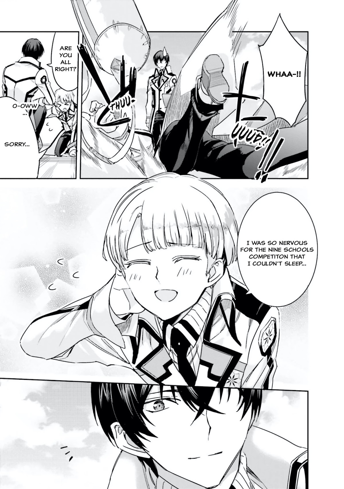 The Irregular at Magic High School: Steeplechase Arc Chapter 8 page 9 - Chapter 8: Let's Go to the Nine Schools Competition!!