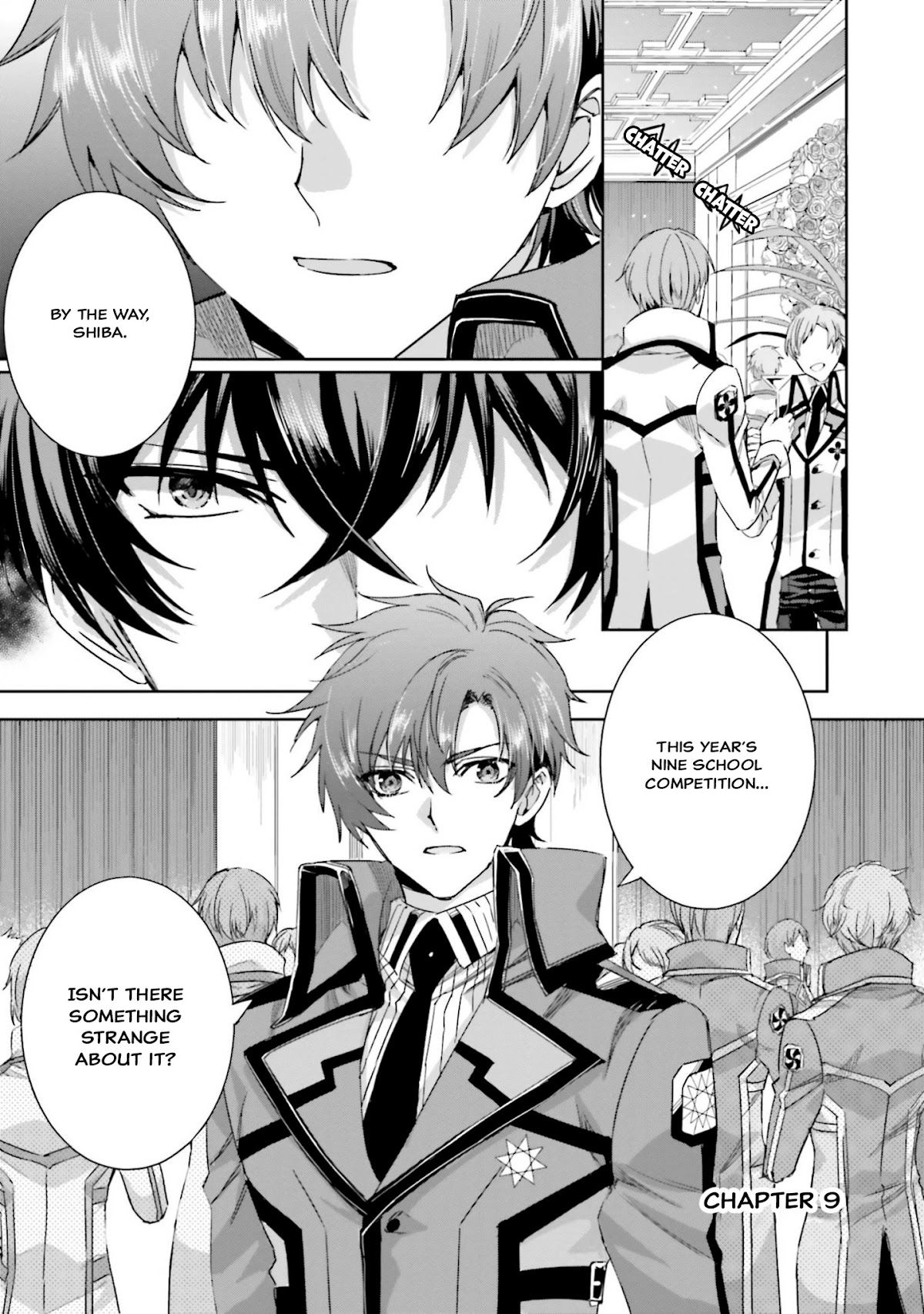 The Irregular at Magic High School: Steeplechase Arc Chapter 9 page 1 - Chapter 9: The Presentiment
