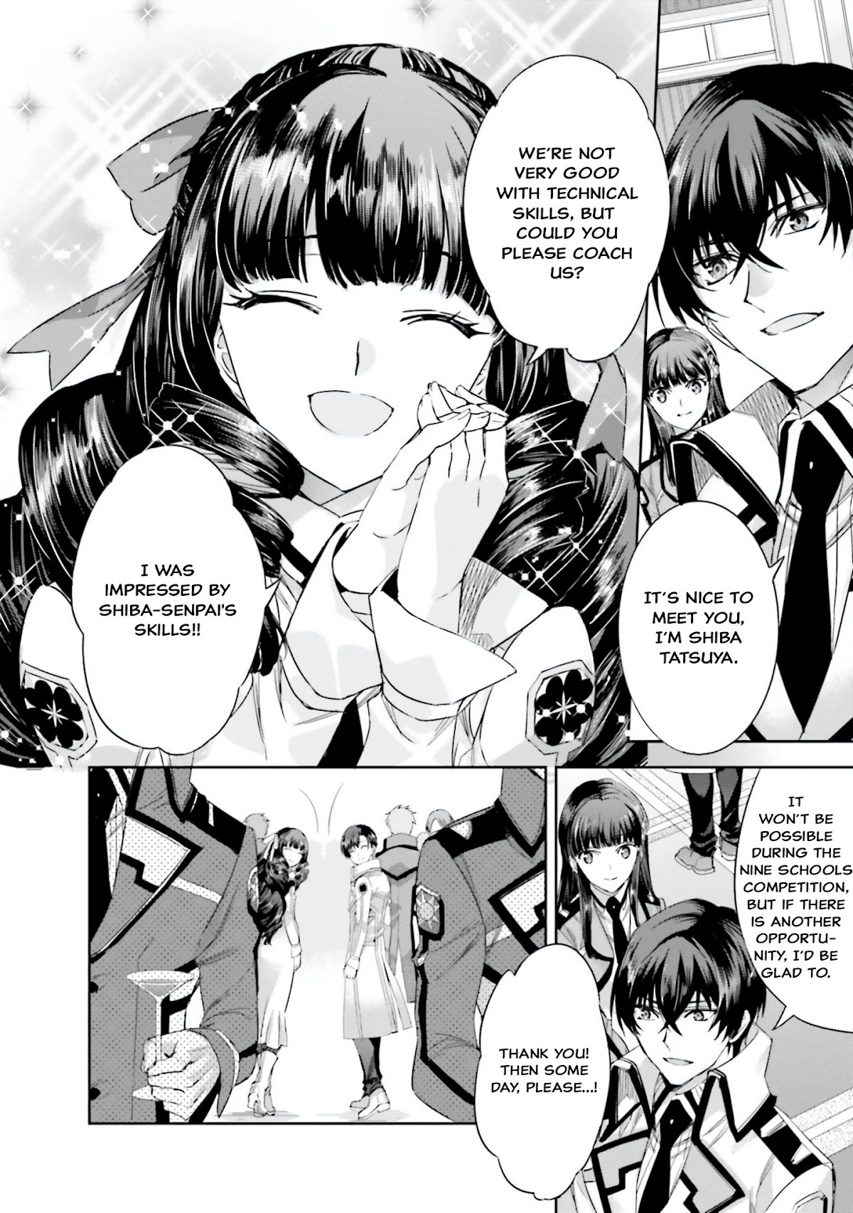 The Irregular at Magic High School: Steeplechase Arc Chapter 9 page 10 - Chapter 9: The Presentiment