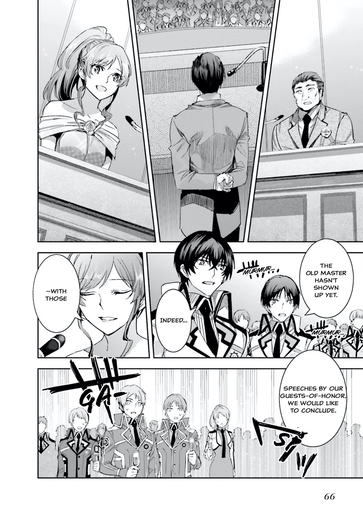 The Irregular at Magic High School: Steeplechase Arc Chapter 9 page 16 - Chapter 9: The Presentiment