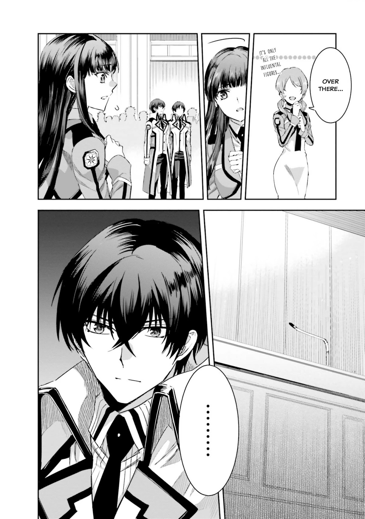 The Irregular at Magic High School: Steeplechase Arc Chapter 9 page 18 - Chapter 9: The Presentiment