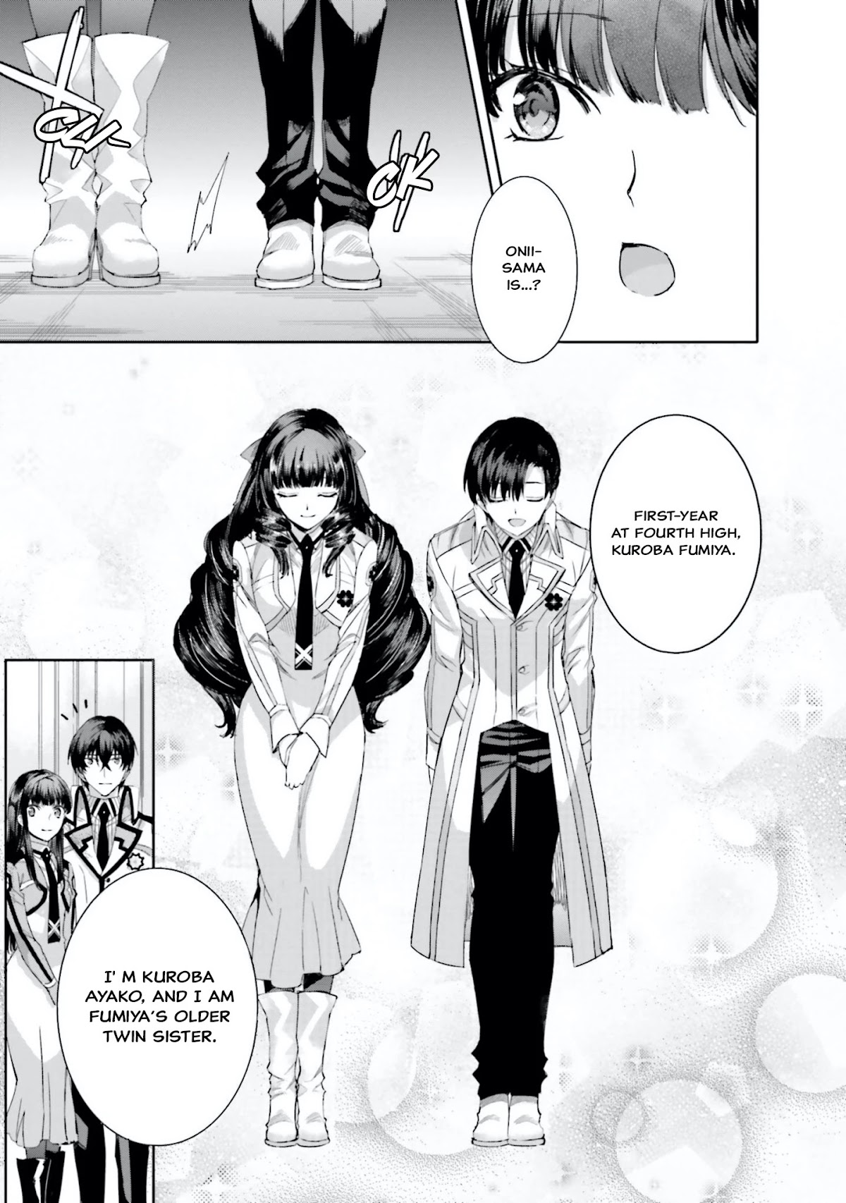 The Irregular at Magic High School: Steeplechase Arc Chapter 9 page 9 - Chapter 9: The Presentiment