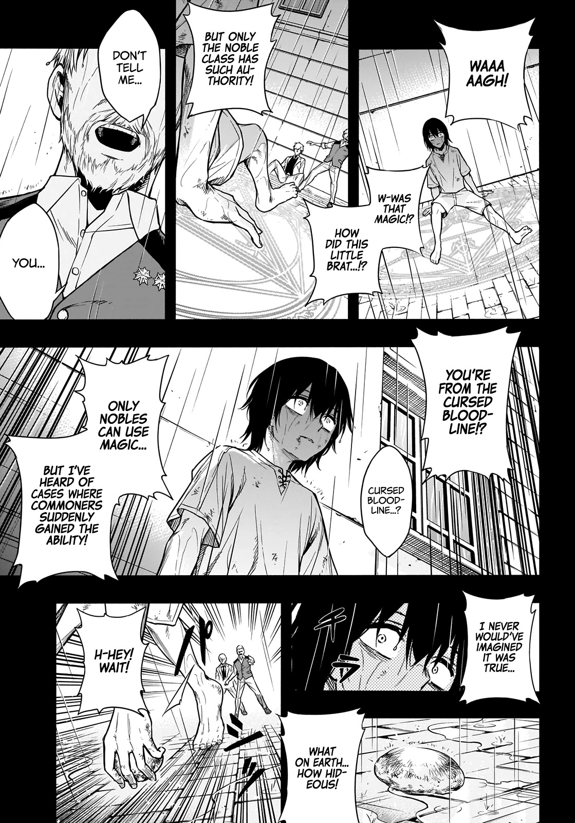 The Irregular of the Royal Academy of Magic ~The Strongest Sorcerer From the Slums is Unrivaled in the School of Royals ~ Chapter 1 page 10 - Chapter 1: The Cursed Child