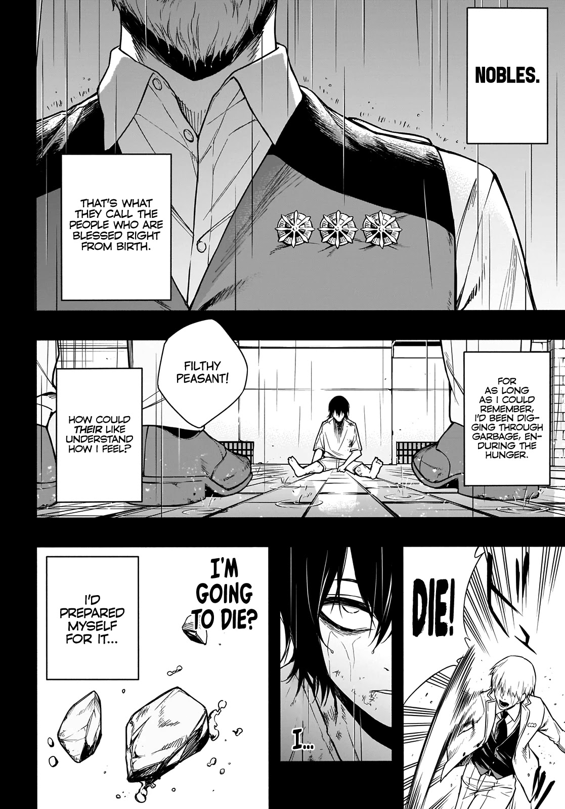The Irregular of the Royal Academy of Magic ~The Strongest Sorcerer From the Slums is Unrivaled in the School of Royals ~ Chapter 1 page 7 - Chapter 1: The Cursed Child