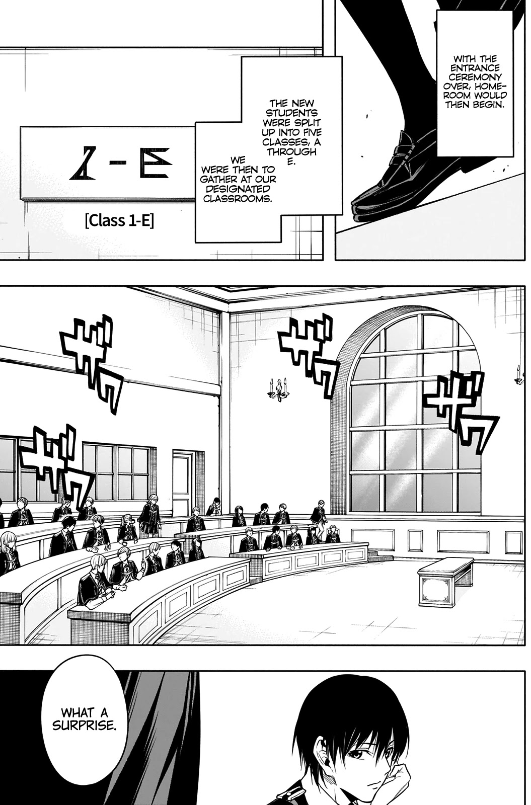 The Irregular of the Royal Academy of Magic ~The Strongest Sorcerer From the Slums is Unrivaled in the School of Royals ~ Chapter 11 page 14 - Chapter 11: Entrance Ceremony