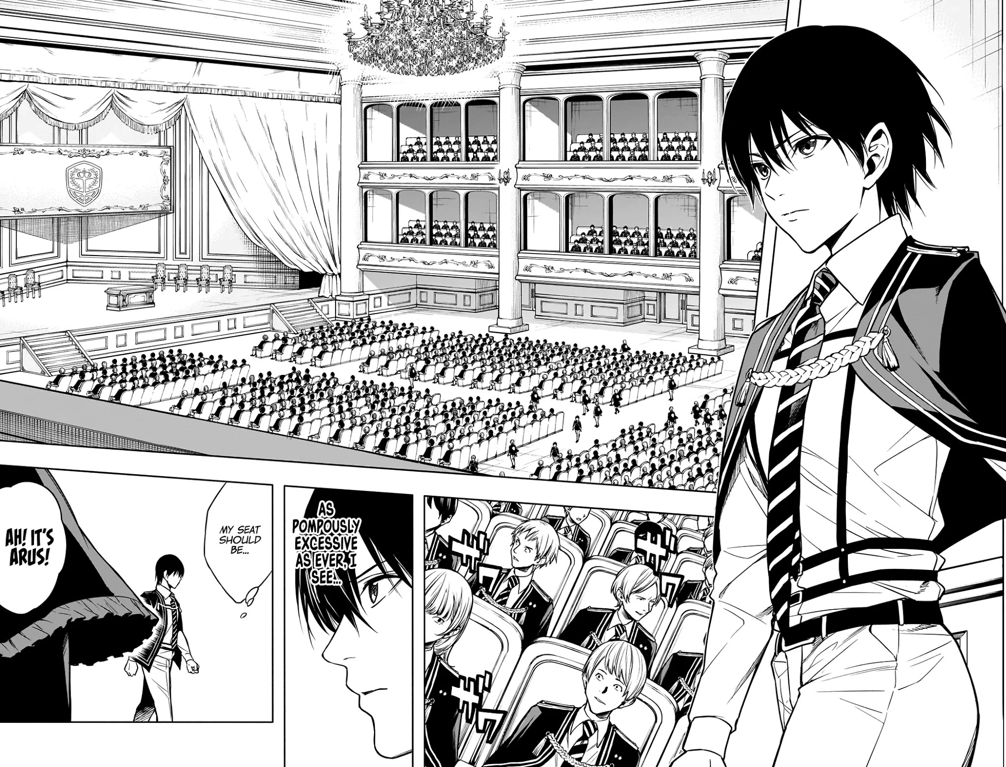 The Irregular of the Royal Academy of Magic ~The Strongest Sorcerer From the Slums is Unrivaled in the School of Royals ~ Chapter 11 page 3 - Chapter 11: Entrance Ceremony