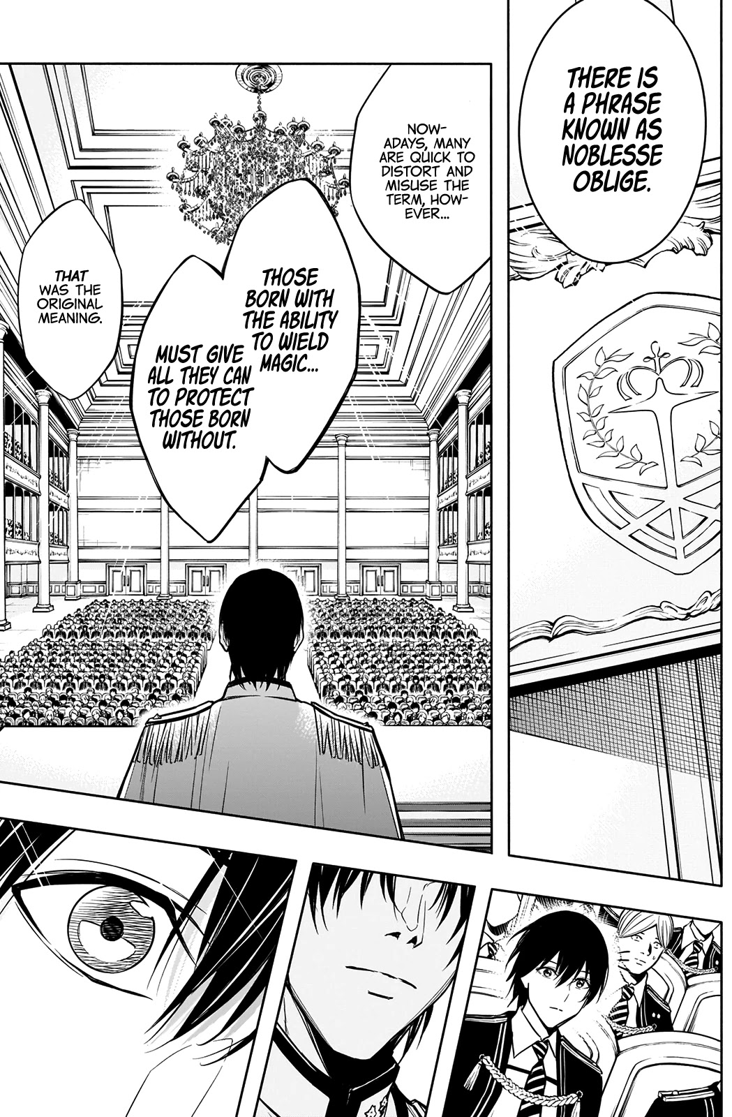 The Irregular of the Royal Academy of Magic ~The Strongest Sorcerer From the Slums is Unrivaled in the School of Royals ~ Chapter 11 page 9 - Chapter 11: Entrance Ceremony