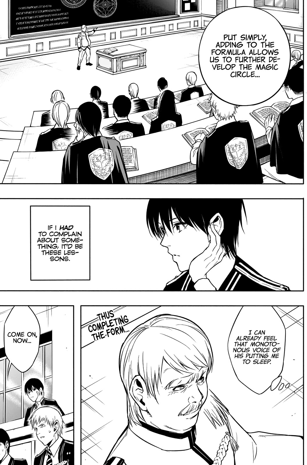 The Irregular of the Royal Academy of Magic ~The Strongest Sorcerer From the Slums is Unrivaled in the School of Royals ~ Chapter 12 page 9 - Chapter 12: A Boring Lesson