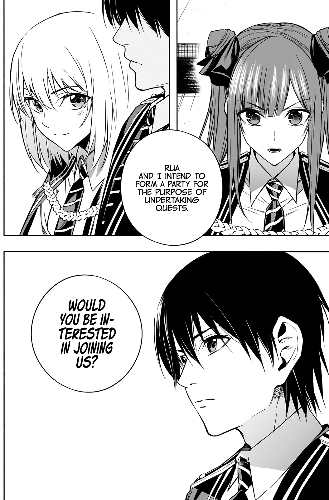 The Irregular of the Royal Academy of Magic ~The Strongest Sorcerer From the Slums is Unrivaled in the School of Royals ~ Chapter 13 page 11 - Chapter 13: Party Application