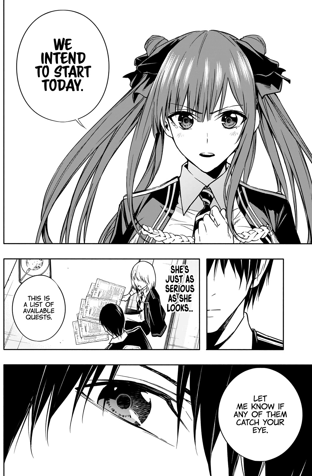 The Irregular of the Royal Academy of Magic ~The Strongest Sorcerer From the Slums is Unrivaled in the School of Royals ~ Chapter 13 page 13 - Chapter 13: Party Application
