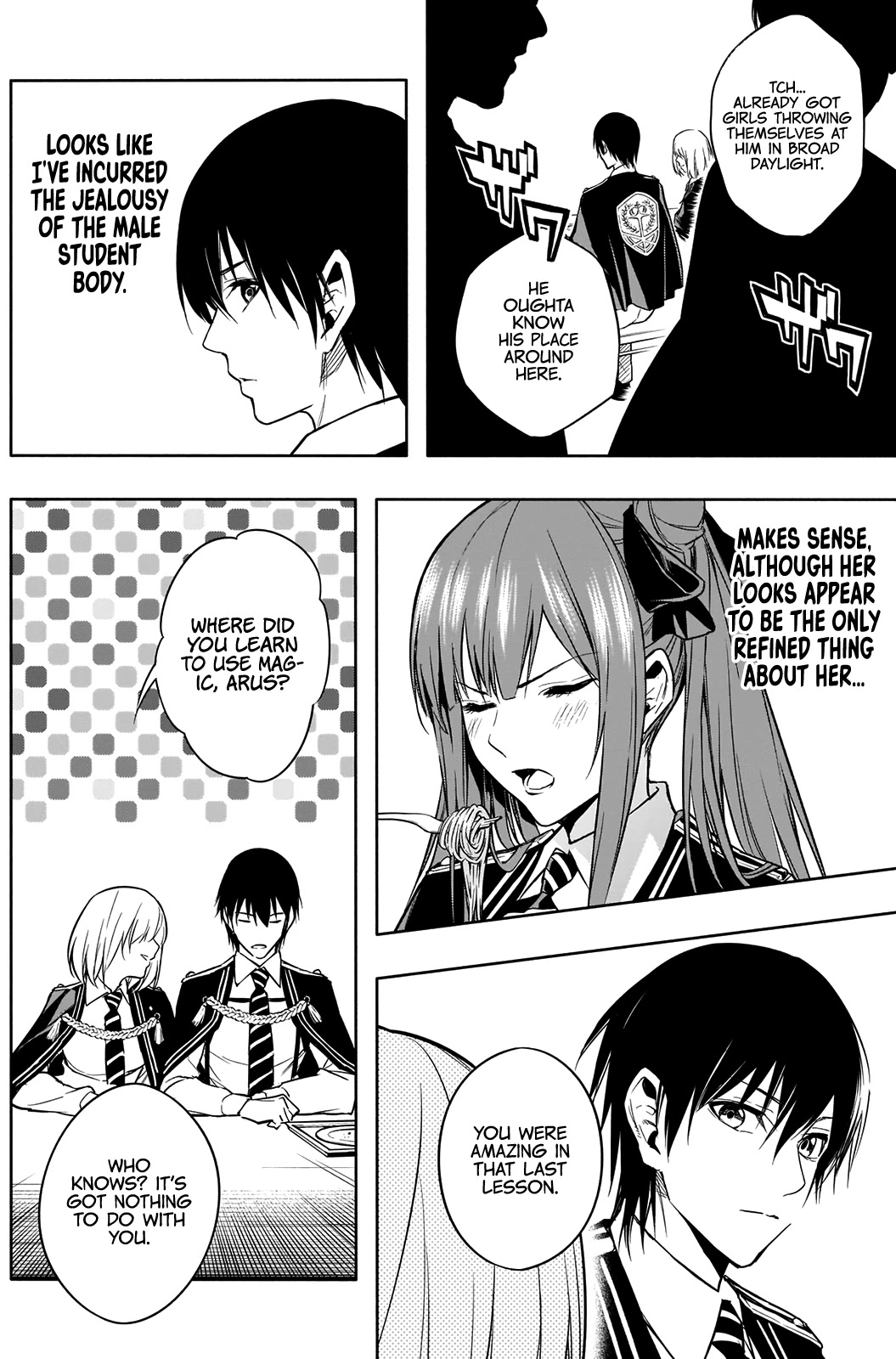 The Irregular of the Royal Academy of Magic ~The Strongest Sorcerer From the Slums is Unrivaled in the School of Royals ~ Chapter 13 page 9 - Chapter 13: Party Application