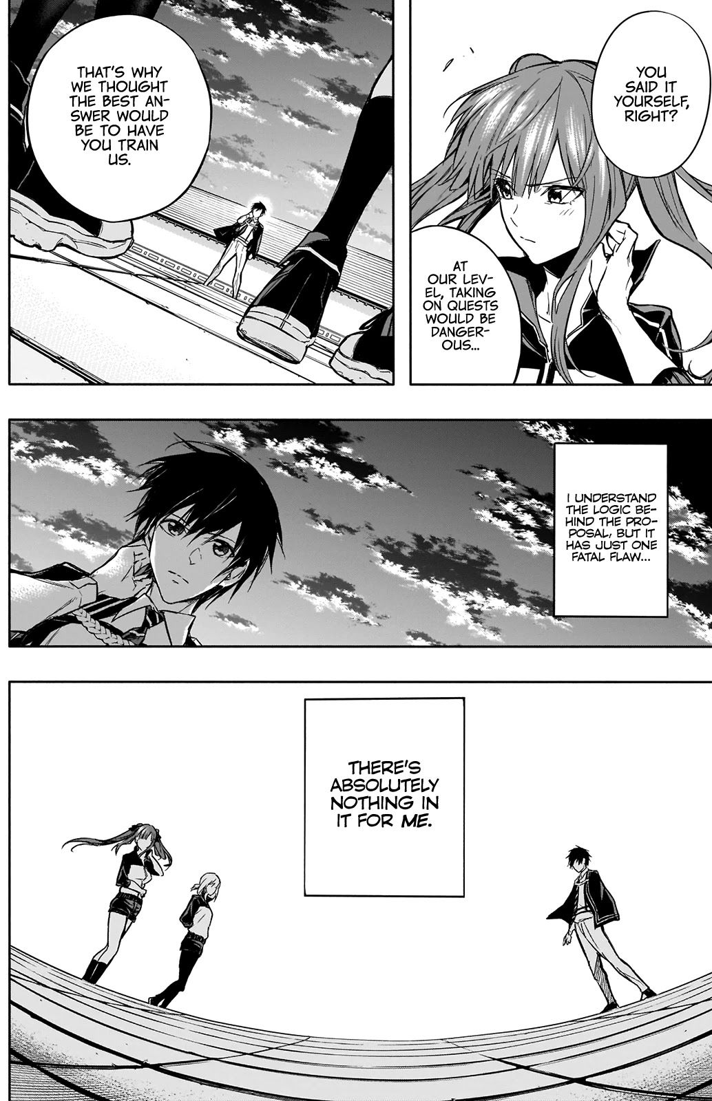 The Irregular of the Royal Academy of Magic ~The Strongest Sorcerer From the Slums is Unrivaled in the School of Royals ~ Chapter 16 page 5 - Chapter 16: The Two Who Wish to Be Stronger