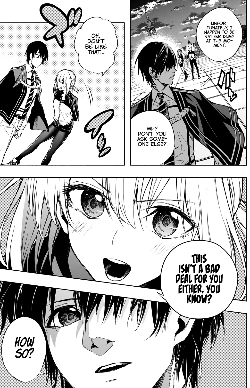 The Irregular of the Royal Academy of Magic ~The Strongest Sorcerer From the Slums is Unrivaled in the School of Royals ~ Chapter 16 page 6 - Chapter 16: The Two Who Wish to Be Stronger