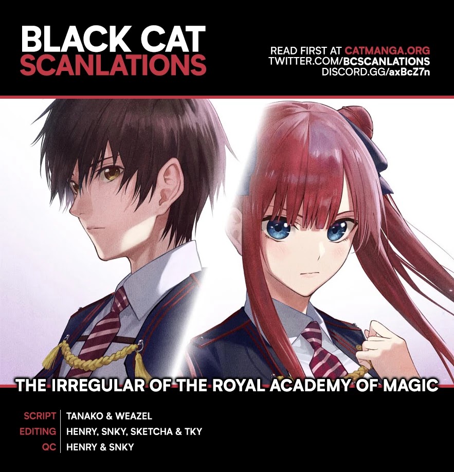 The Irregular of the Royal Academy of Magic ~The Strongest Sorcerer From the Slums is Unrivaled in the School of Royals ~ Chapter 18 page 1 - Chapter 18: Monthly Examination