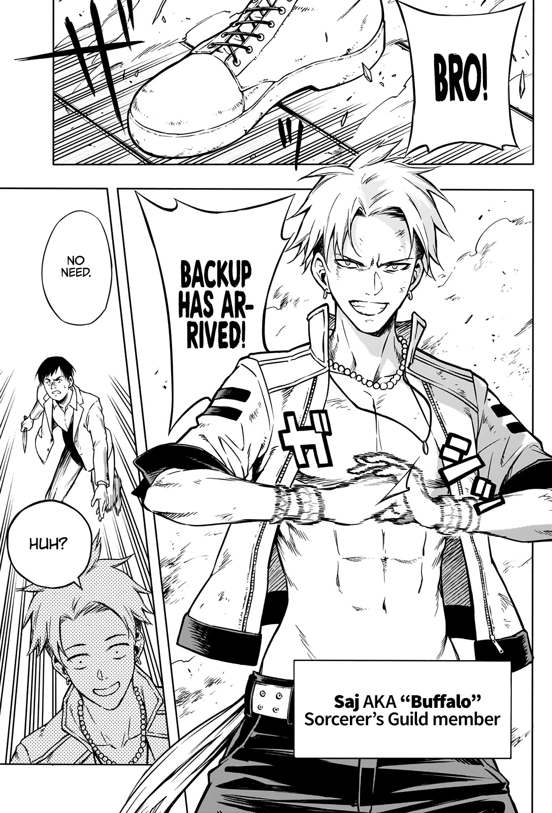The Irregular of the Royal Academy of Magic ~The Strongest Sorcerer From the Slums is Unrivaled in the School of Royals ~ Chapter 2 page 4 - Chapter 2: Buffalo