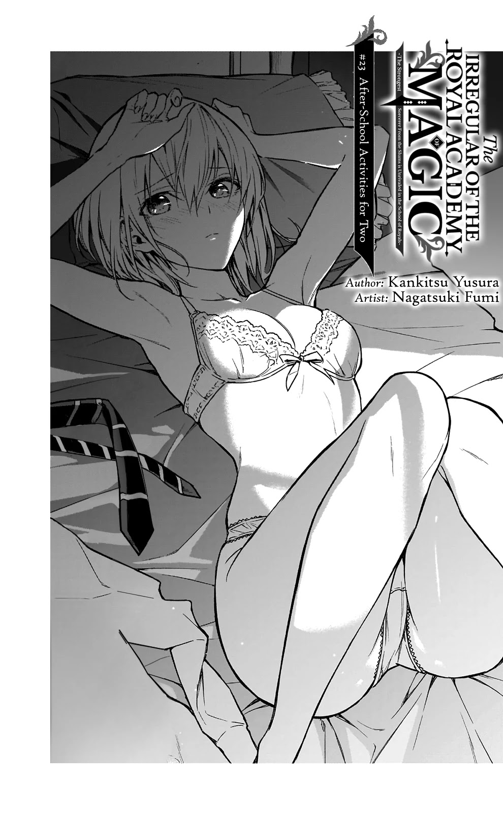 The Irregular of the Royal Academy of Magic ~The Strongest Sorcerer From the Slums is Unrivaled in the School of Royals ~ Chapter 23 page 3 - Chapter 23: After School Activities for Two