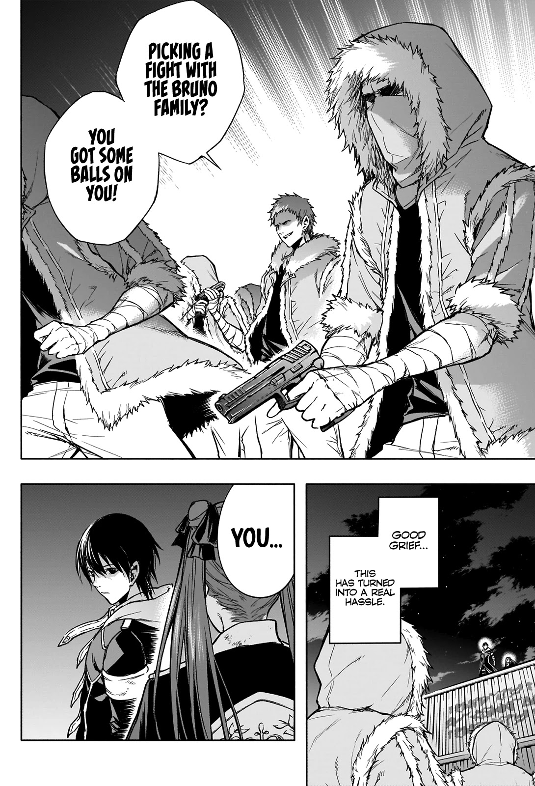 The Irregular of the Royal Academy of Magic ~The Strongest Sorcerer From the Slums is Unrivaled in the School of Royals ~ Chapter 26 page 3 - Chapter 26: Arus Vs. The Bruno Family
