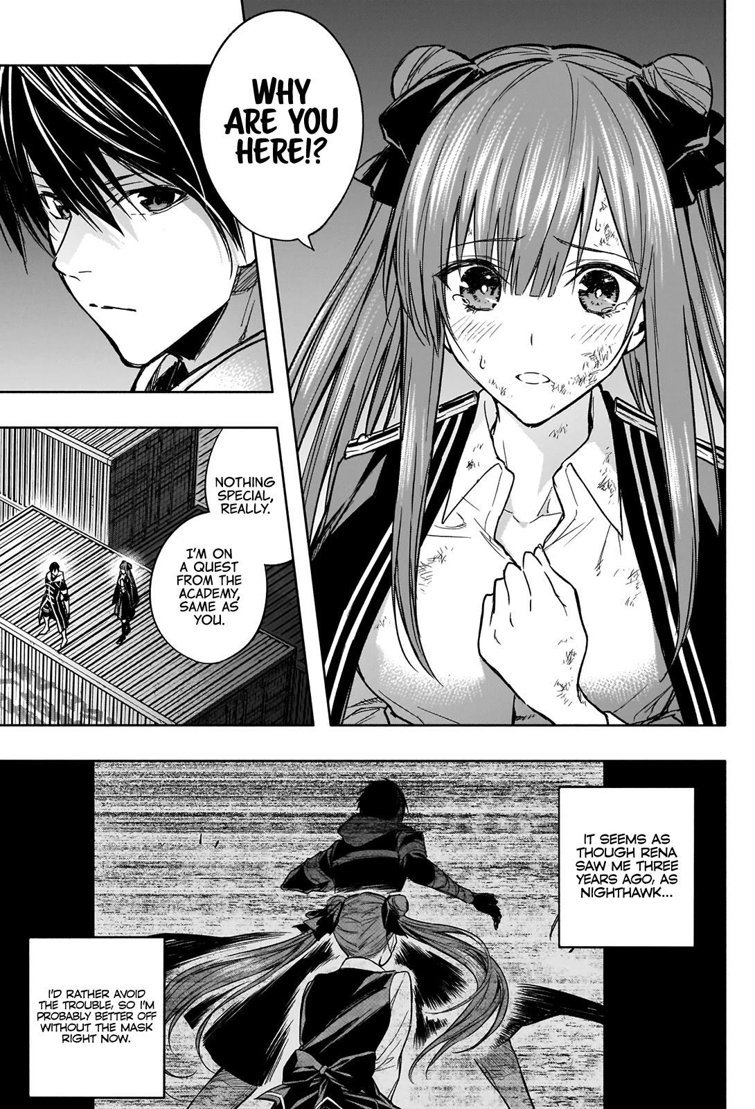 The Irregular of the Royal Academy of Magic ~The Strongest Sorcerer From the Slums is Unrivaled in the School of Royals ~ Chapter 26 page 4 - Chapter 26: Arus Vs. The Bruno Family