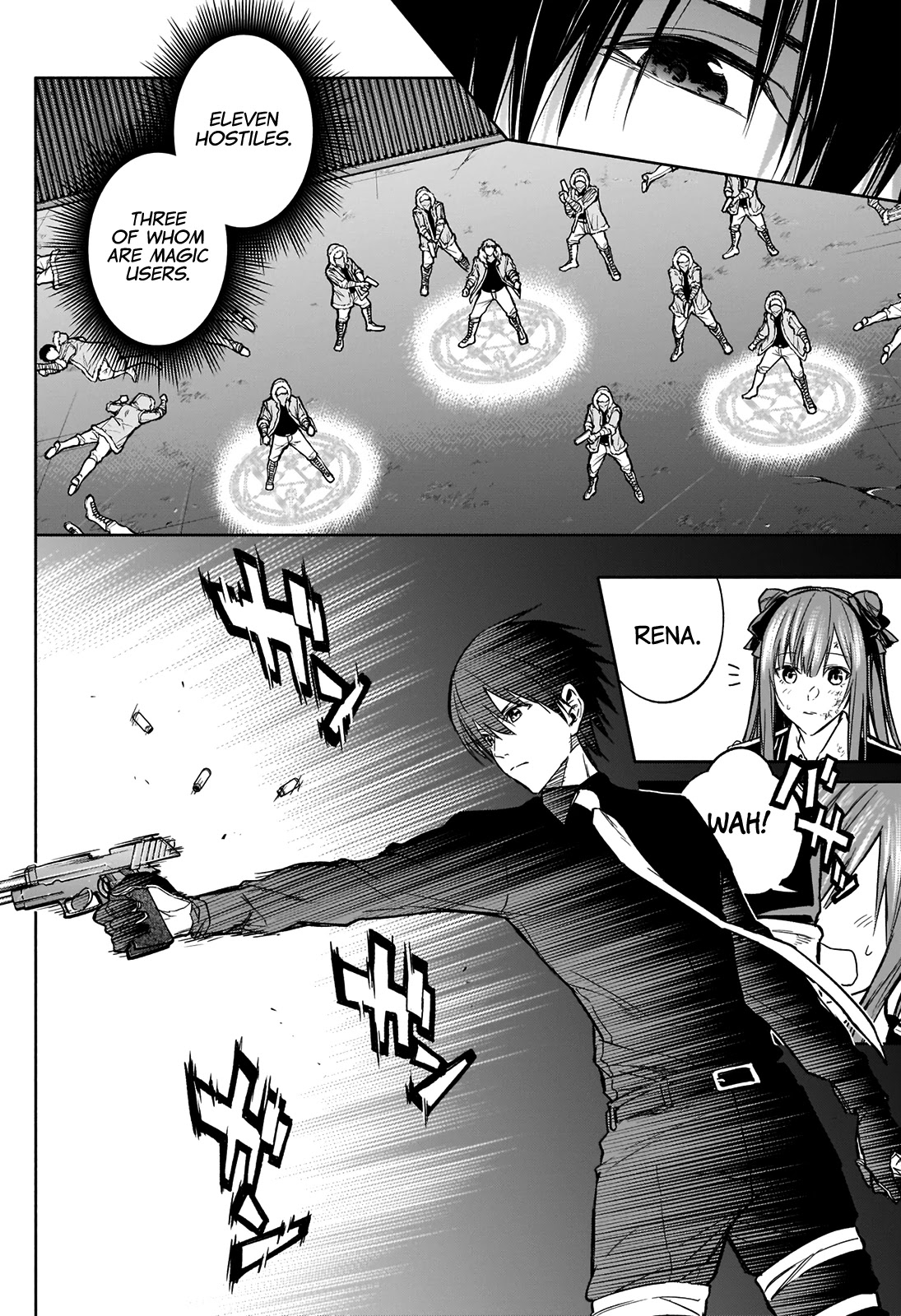The Irregular of the Royal Academy of Magic ~The Strongest Sorcerer From the Slums is Unrivaled in the School of Royals ~ Chapter 26 page 5 - Chapter 26: Arus Vs. The Bruno Family