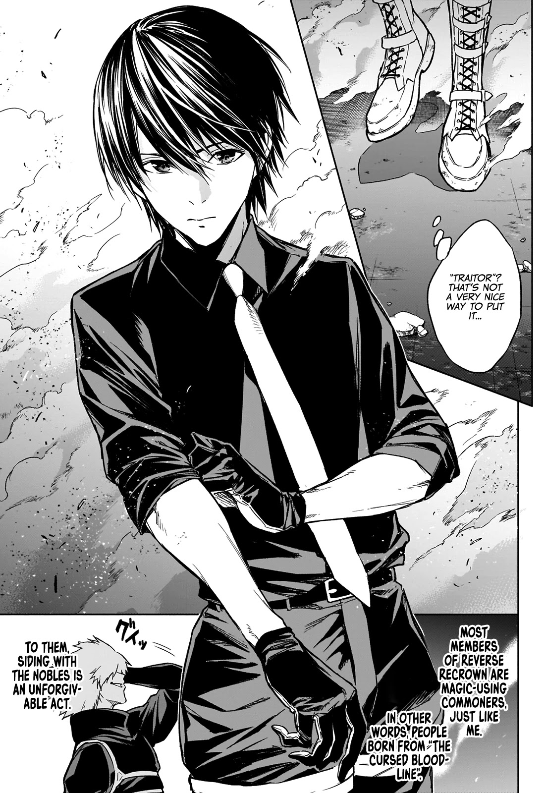 The Irregular of the Royal Academy of Magic ~The Strongest Sorcerer From the Slums is Unrivaled in the School of Royals ~ Chapter 27 page 15 - Chapter 27: Arus Vs. The Enemy Leader