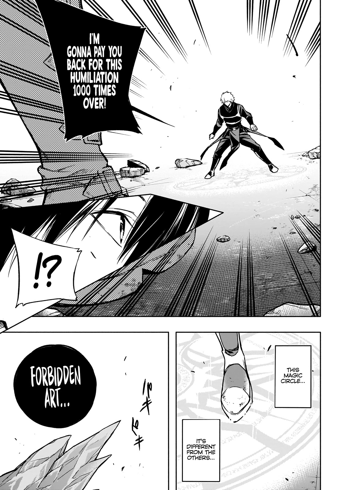 The Irregular of the Royal Academy of Magic ~The Strongest Sorcerer From the Slums is Unrivaled in the School of Royals ~ Chapter 27 page 17 - Chapter 27: Arus Vs. The Enemy Leader