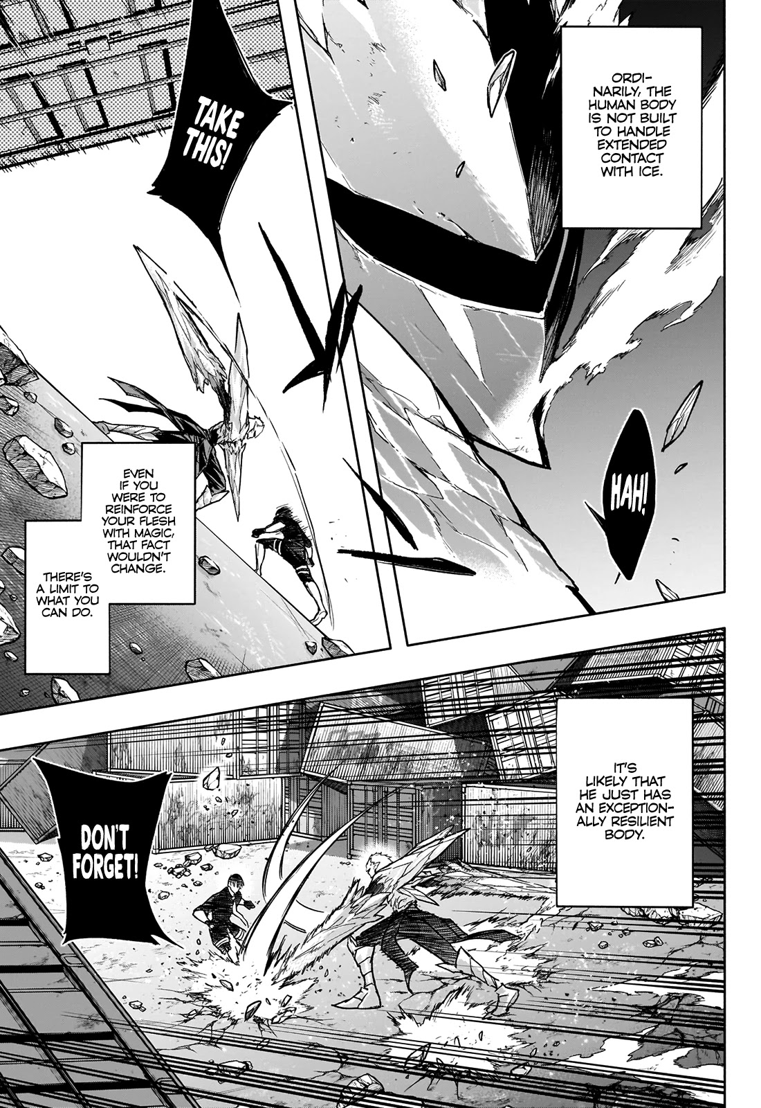 The Irregular of the Royal Academy of Magic ~The Strongest Sorcerer From the Slums is Unrivaled in the School of Royals ~ Chapter 28 page 4 - Chapter 28: Arus Vs. The Enemy Leader 2