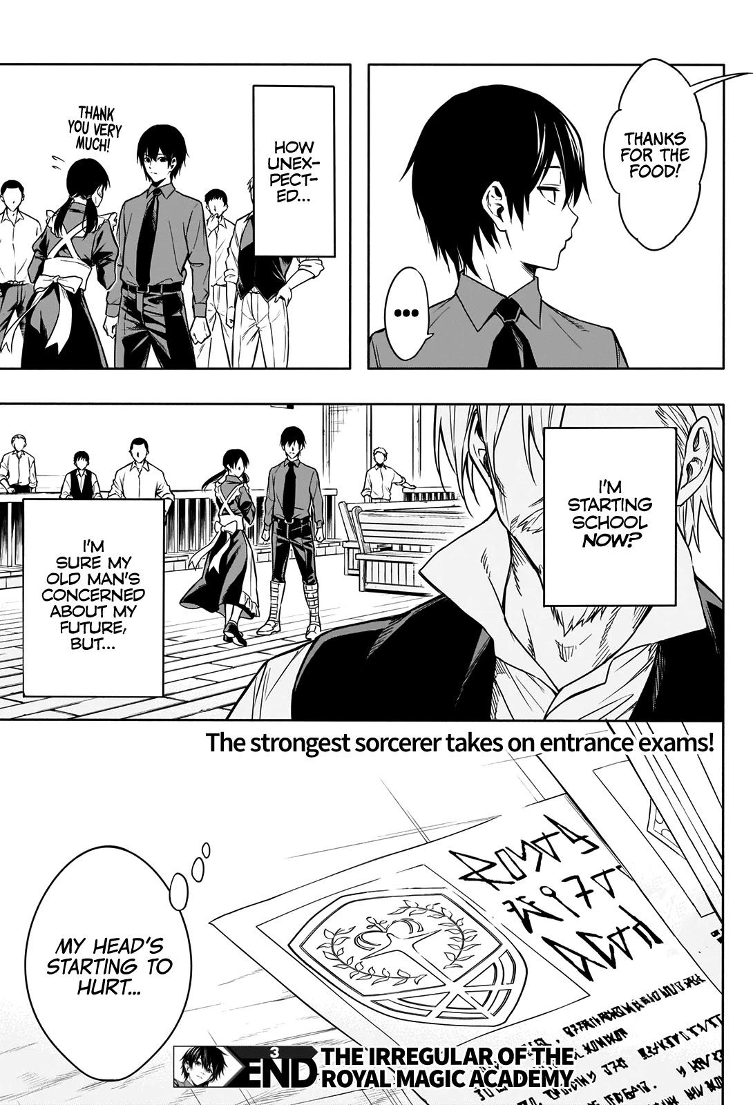 The Irregular of the Royal Academy of Magic ~The Strongest Sorcerer From the Slums is Unrivaled in the School of Royals ~ Chapter 3 page 20 - Chapter 3: A Father's Proposal