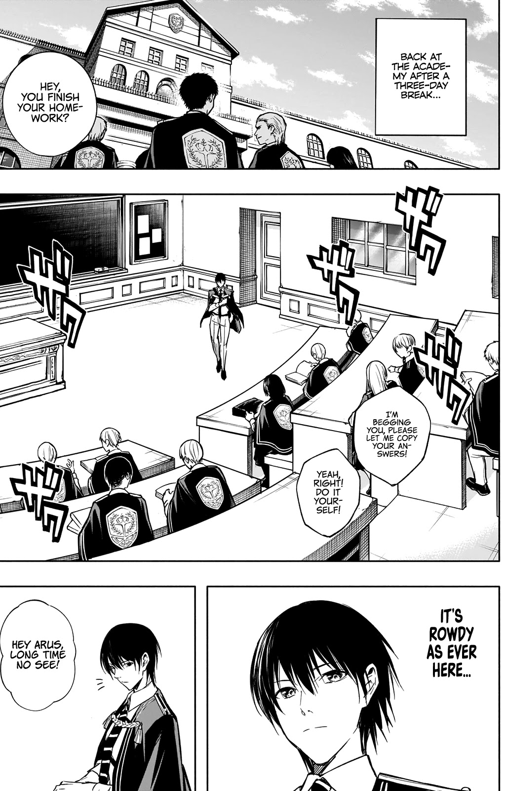 The Irregular of the Royal Academy of Magic ~The Strongest Sorcerer From the Slums is Unrivaled in the School of Royals ~ Chapter 31 page 3 - Chapter 31: Results Day