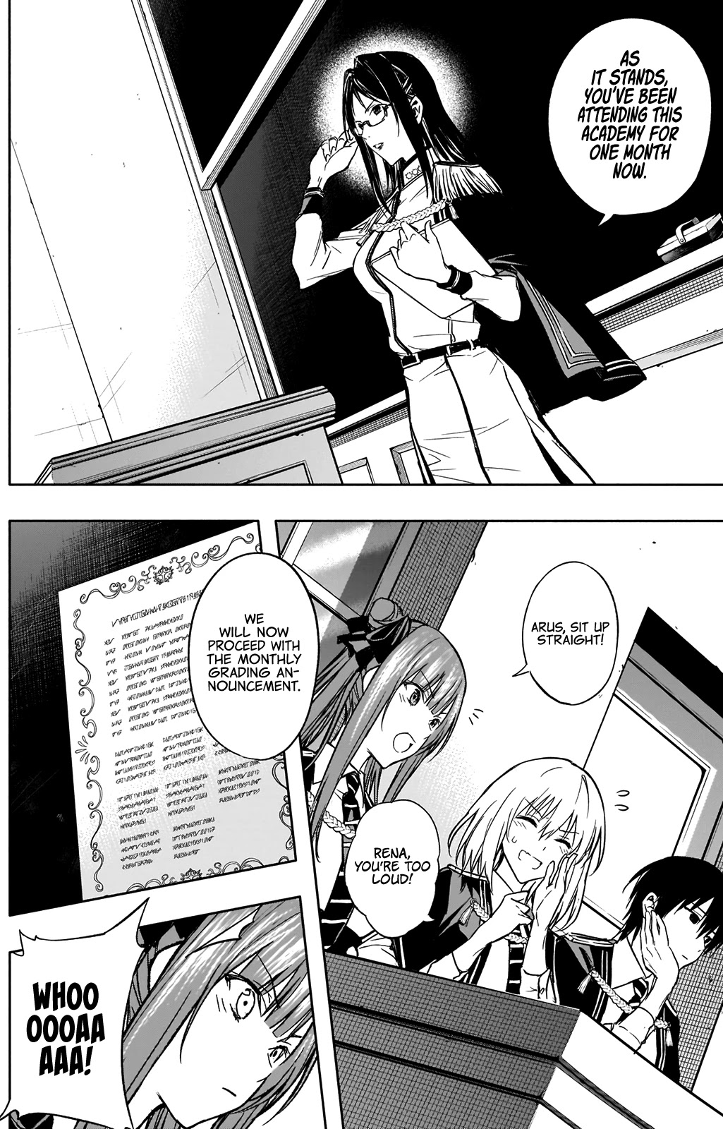 The Irregular of the Royal Academy of Magic ~The Strongest Sorcerer From the Slums is Unrivaled in the School of Royals ~ Chapter 31 page 8 - Chapter 31: Results Day
