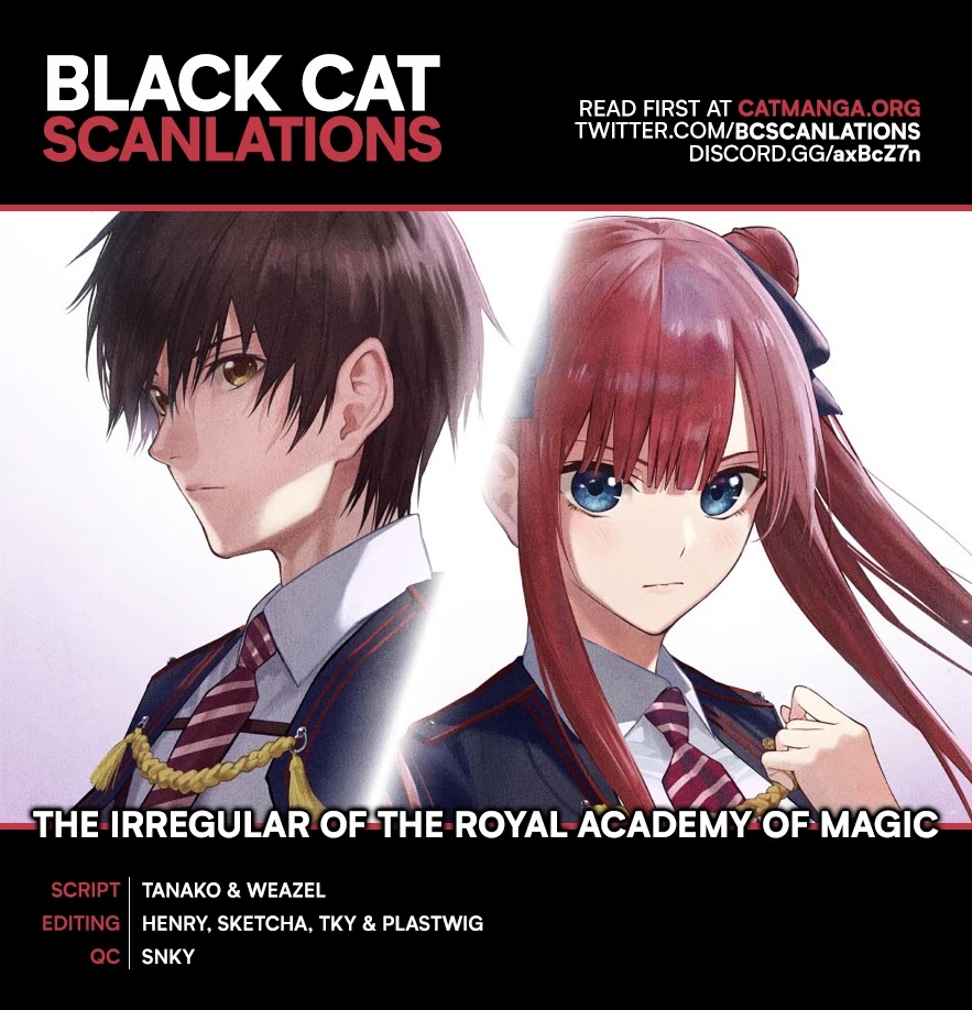 The Irregular of the Royal Academy of Magic ~The Strongest Sorcerer From the Slums is Unrivaled in the School of Royals ~ Chapter 33 page 1 - Chapter 33: Unexpected