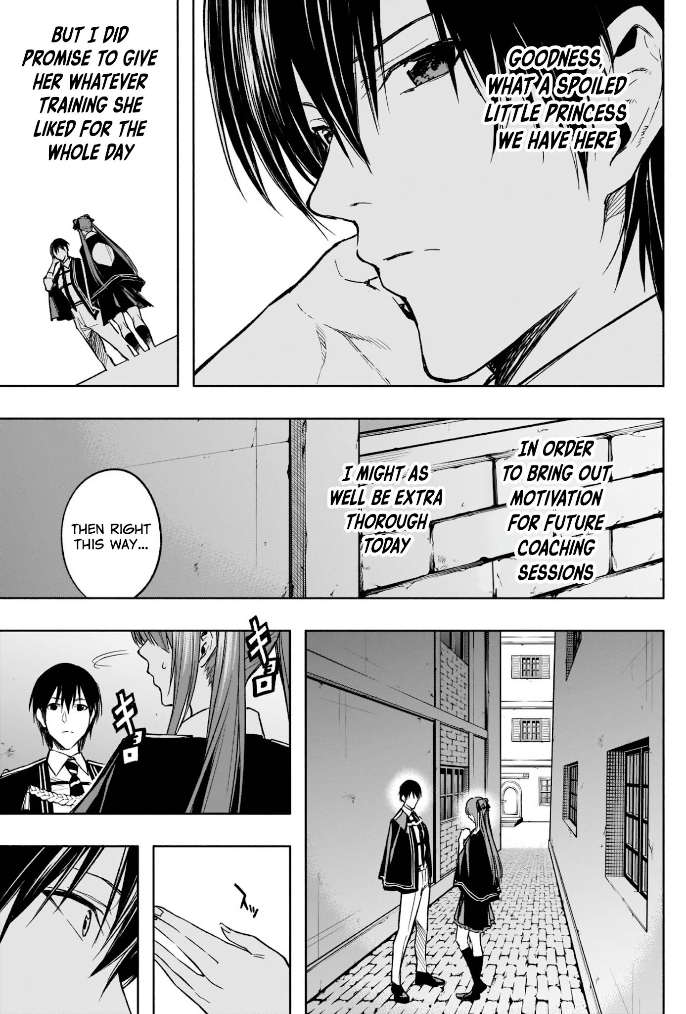 The Irregular of the Royal Academy of Magic ~The Strongest Sorcerer From the Slums is Unrivaled in the School of Royals ~ Chapter 34 page 9 - Chapter 34: A Lurking Shadow