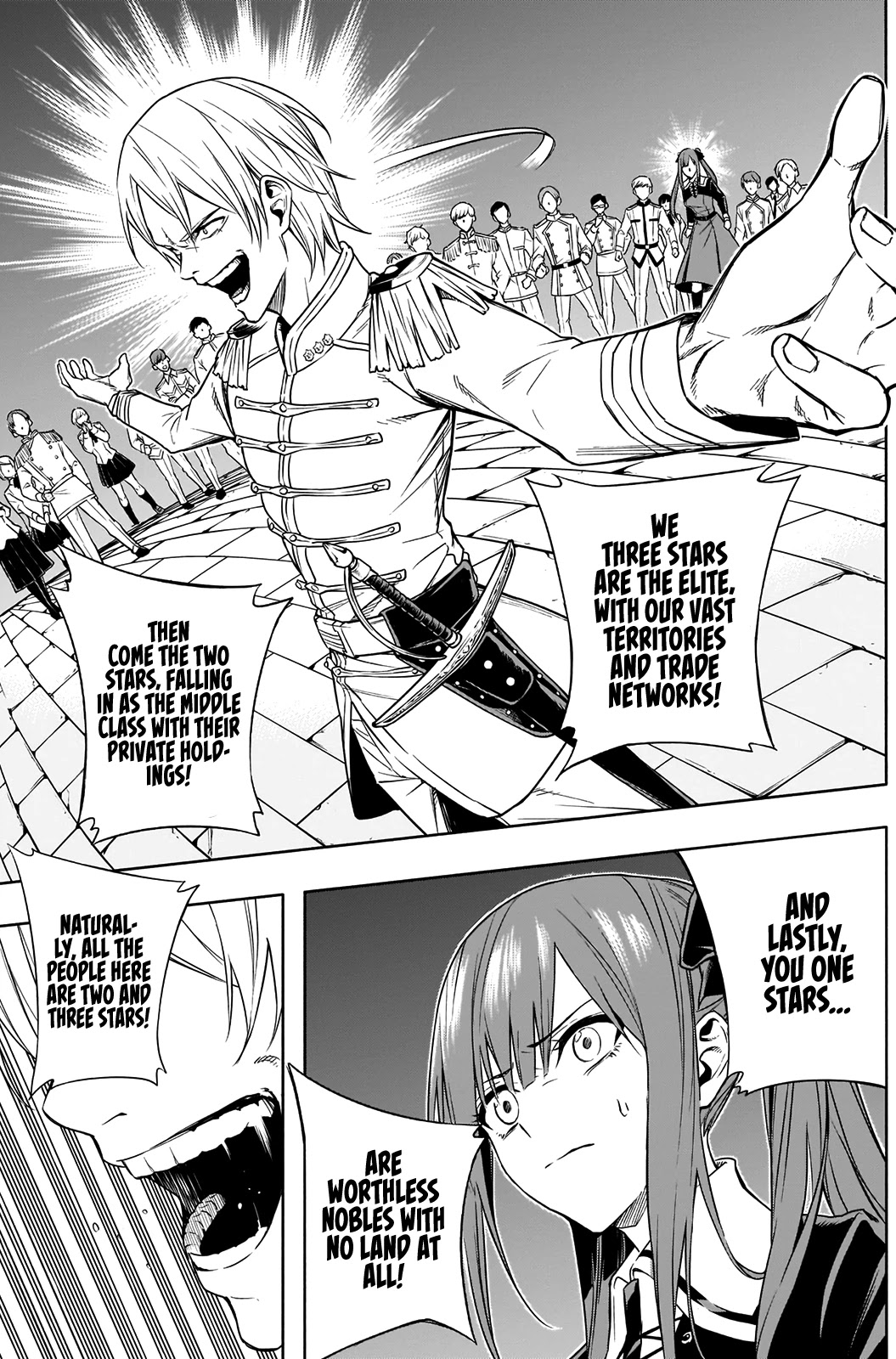 The Irregular of the Royal Academy of Magic ~The Strongest Sorcerer From the Slums is Unrivaled in the School of Royals ~ Chapter 4 page 12 - Chapter 4: Incident at the School Gate