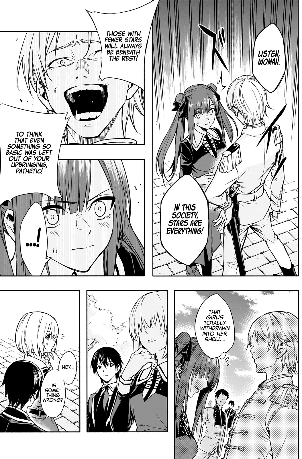The Irregular of the Royal Academy of Magic ~The Strongest Sorcerer From the Slums is Unrivaled in the School of Royals ~ Chapter 4 page 14 - Chapter 4: Incident at the School Gate